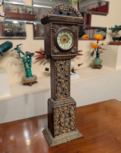 Antique miniature longcase - antique,