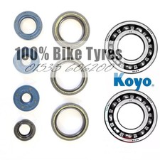 Aprilia RS125 Koyo Crank / Crankshaft Main Bearing & Seal Kit Rotax 122 & 123