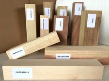 Woodturning Spindle Blanks Wood Selection Box Mixed Sizes Species Turning Gift