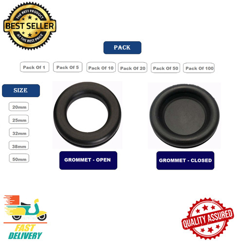 Rubber grommets blanking - rubber,