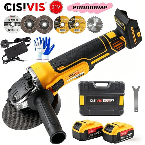 21v 125mm cordless angle - 125mm,