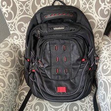 Samsonite Tectonic Nutech 17” Laptop Backpack Black Small Tear See Pics