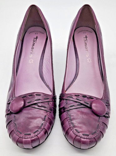 Ladies tamaris leather court - tamaris,