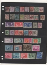 128 old Stamps from Mauritius