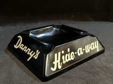 Danny's Hideaway Bakelite Ashtray Vintage 1950's Famous New York City Restaurant