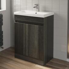 Bathroom Furniture Basin Sink Vanity Toilet WC Unit Tall Cabinet Charcoal Grey