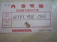 Wealth screw spring on various models ex C92 SS50E P50 CB100 CB125