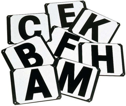 Stubbs dressage letters - dressage,