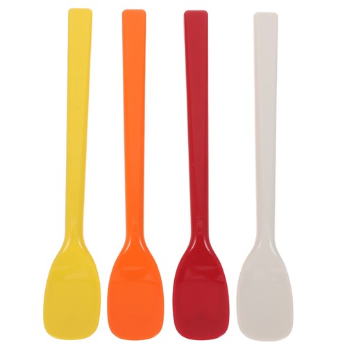 4pcs silicone short spoon - 4pcs,