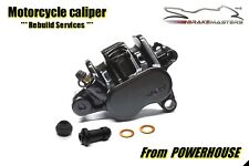 Honda CH250 SPACY front brake caliper rebuild seal SERVICE 1987