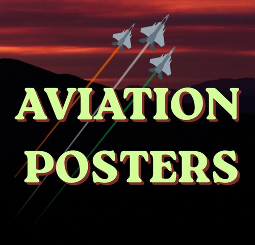 Aviation aircraft poster - aviation,