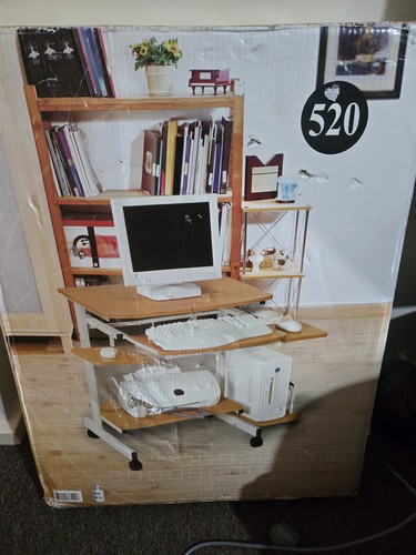 Tier computer desk - 3-tier,
