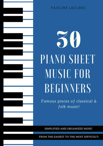 Piano sheet music - sheet,