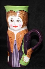 Vintage GANZ by Susan Paley Porcelain JENNY JAVA BELLA CASA Series 7 1/2"h Mug