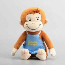 The Curious George Monkey Stuffed Animal Plush Doll Toy 12'' Teddy Kids Gift