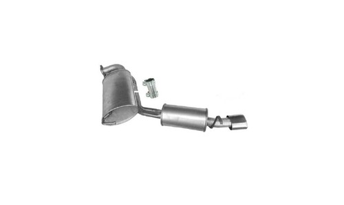 Rear exhaust silencer - exhaust, end