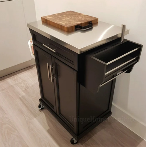 Kitchen cart island butchers - kitchen,