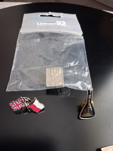 Collection six pin badges - of,