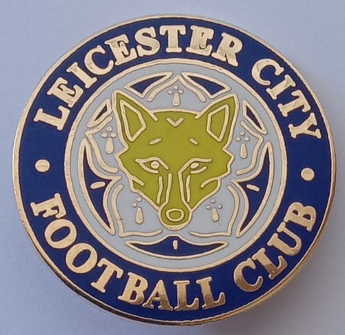 Leicester city enamel - leicester, fc