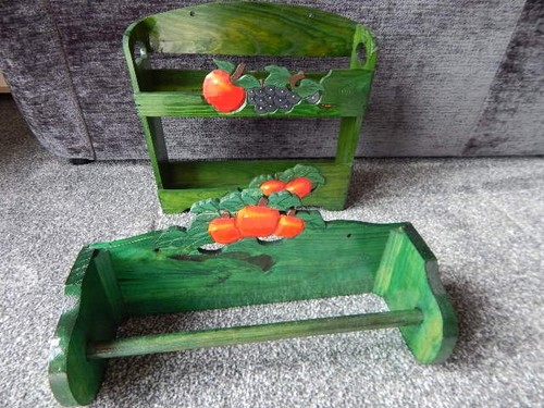 Wooden spice rack kitchen - rack, &