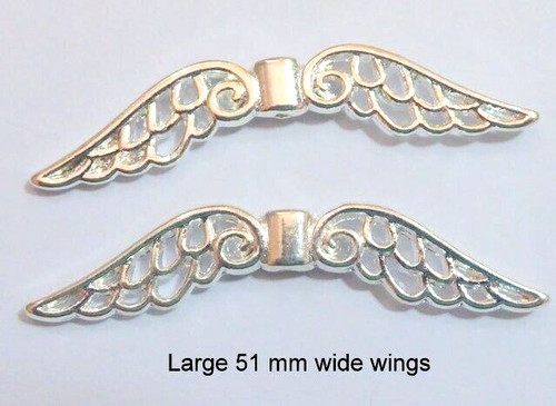 Wings bright silver colour - 20,