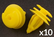 10x CLIPS For BMW E34 E36 E39 E39 E46 YELLOW INTERIOR FRONT DOOR CARD PANEL TRIM