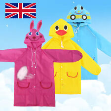 Waterproof Hooded Jacket Rain Coat Nursery Children Raincoat Kids Poncho Cute