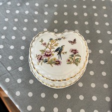 Heart Shaped Trinket Box In