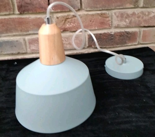 Duck egg blue ceiling light - blue,