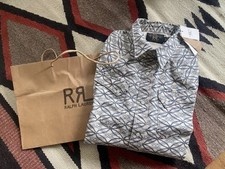 Ralph Lauren RRL Indigo Print