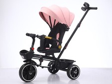 5-in-1 Baby/Kids Tricycle Bike Trike Stroller with Canopy 80% Assembled