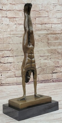 Handcrafted male gymnast - handcrafted,