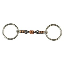 Sweet Iron Loose Ring with Copper Rollers
