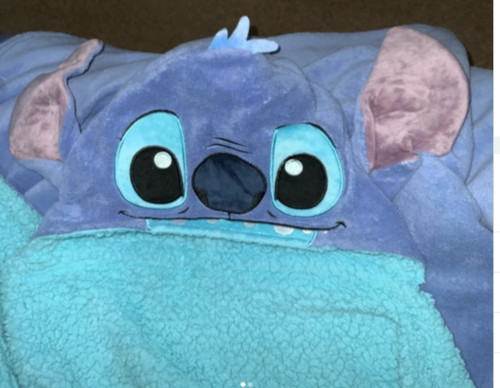 Disney stitch hooded - , throw