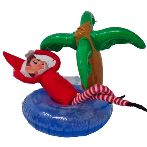 Elf inflatable palm tree ring - inflatable,