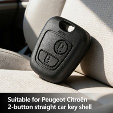 2 Button Remote Key Fob Shell
