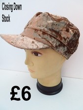 Ladies fashion peaked cap