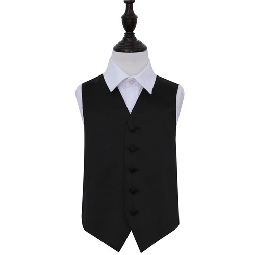 Black satin plain - solid, page