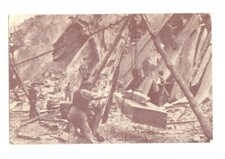 WELSH Vintage Postcard BLOCK &