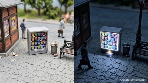 Scale illuminated snack - 3d-scale,