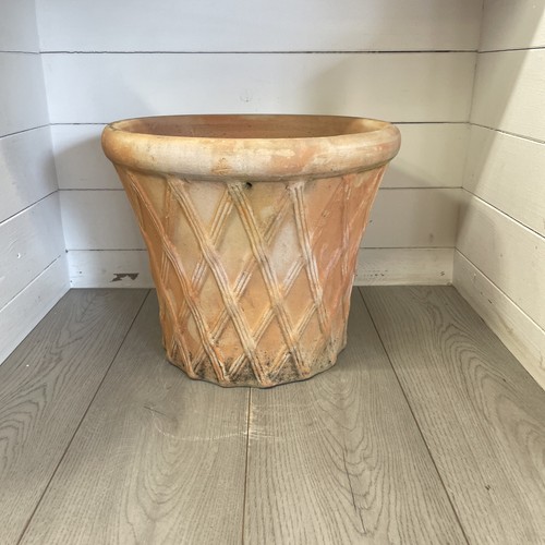 Large vintage terracotta pot - x-large,