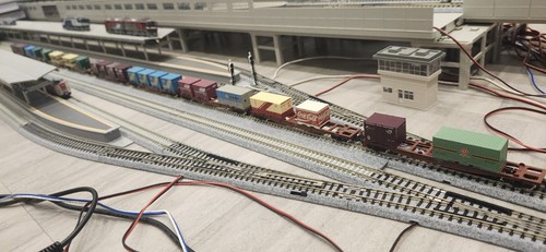 Tomix freight wagons with - freight,
