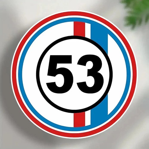 Herbie vinyl decal car - decal, 53