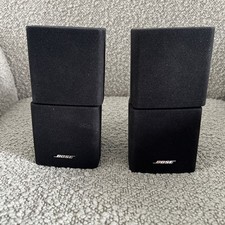 X 2 BOSE BLACK DOUBLE CUBE