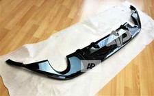 VW Golf GTD MK7 Rear Gloss Black Valance Diffuser Spoiler Lip Splitter Kit