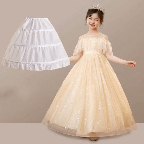 Hoops flower crinoline white - 3,