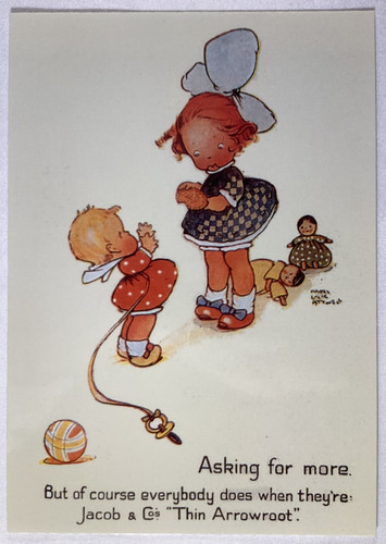 Advertising postcard jacob - advertising,