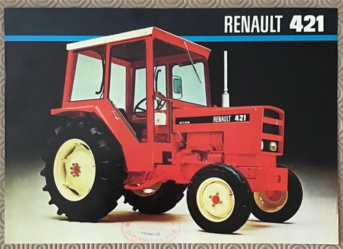 Renault 421 tractor sales - 421,