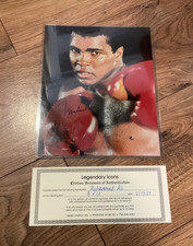 Great or the greatest original Muhammad Ali Signed Photo with COA