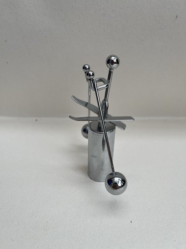 Vintage chrome executive - vintage, desk